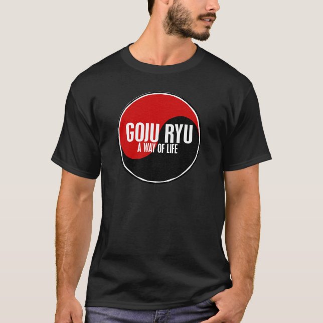 Yin Yang GOJU RYU 1 T-shirt (Framsida)