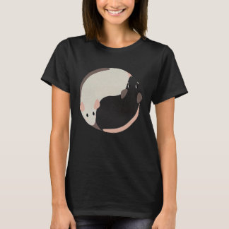 Yin Yang Gott nytt år 2020 Råttor Family Matching T Shirt