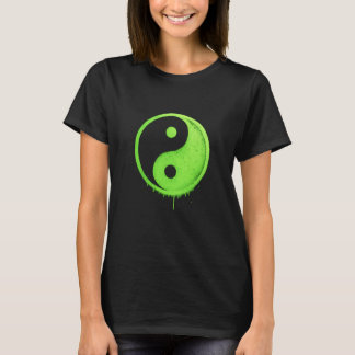 Yin Yang Graffiti Symbol Artwork T Shirt