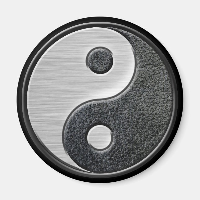 Yin Yang Graphic. Magnet (Framsidan)
