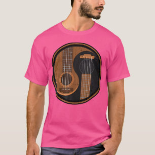 Yin Yang Guitar Player Guitarist Musician Funny Ar T Shirt