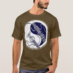 Yin Yang Guitar T Shirt