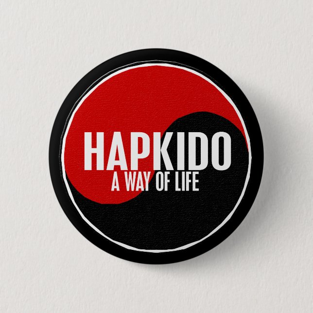 Yin Yang HAPKIDO 1 Knapp (Framsida)