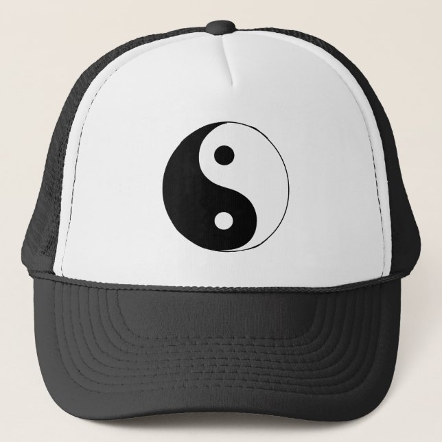 Yin Yang hatt Keps (Framsida)