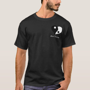 Yin Yang Heart (B/W) T-shirt