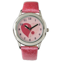 Yin Yang Heart (Red/Rosa)