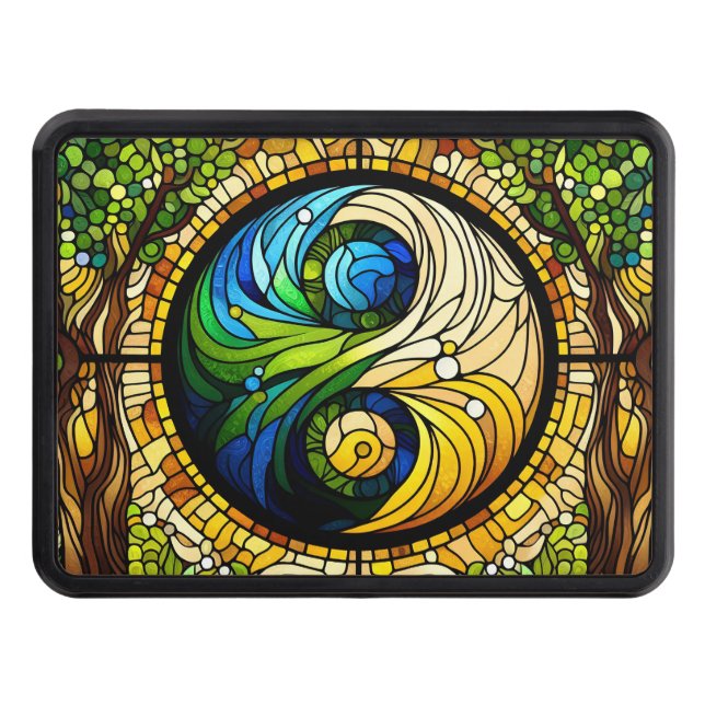 Yin Yang Hitch Cover Dragkroksskydd (Framsidan)