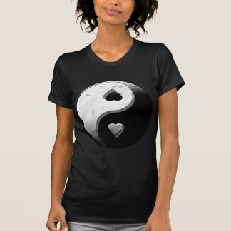 Yin Yang hjärtor T Shirt