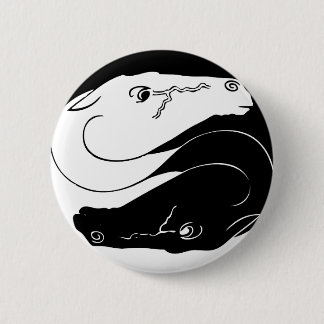 Yin Yang Horse Pin Knapp