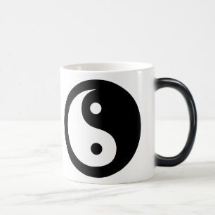 Yin Yang ideologi Magisk Mugg