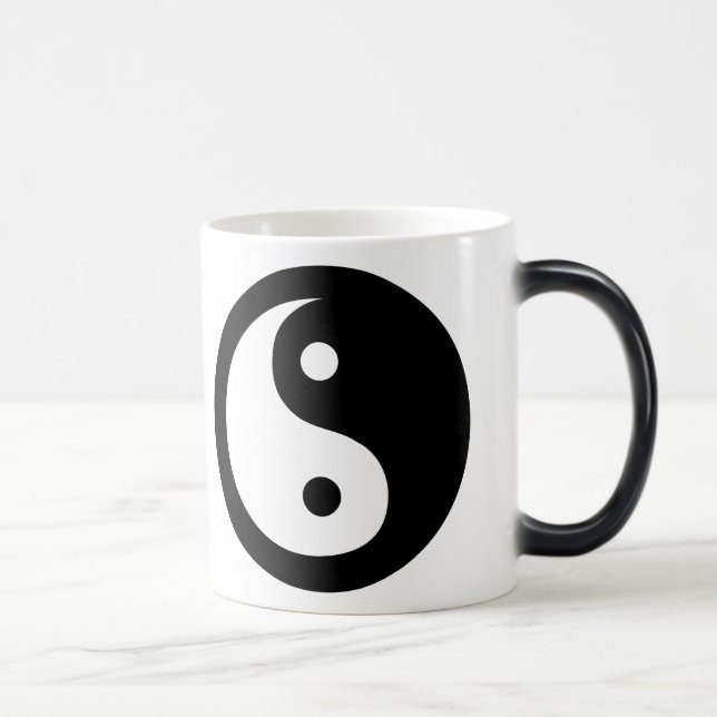 Yin Yang ideologi Magisk Mugg (Höger)