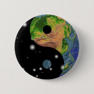 Yin Yang jord Knapp