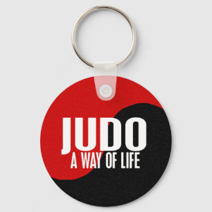 Yin Yang JUDO 1 Nyckelring