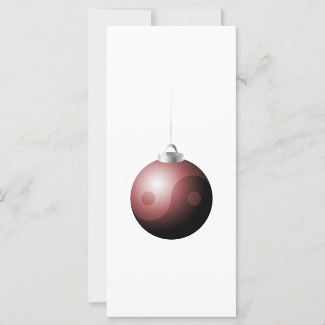 Yin Yang jul Boll i Red (Framsida)