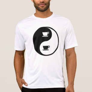 Yin Yang kaffe Tee Shirt