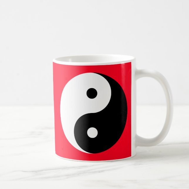 "YIN YANG ", KAFFEMUGG (Höger)