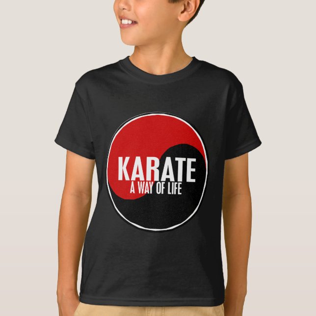 Yin Yang Karate 1 Tee (Framsida)