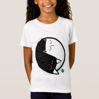 Yin & Yang Kattungar T Shirt