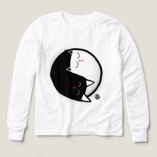 Yin & Yang Kattungar T Shirt