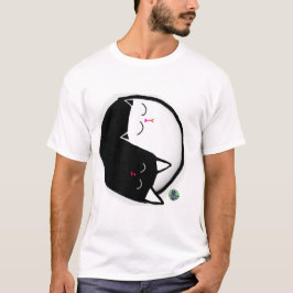 Yin & Yang Kattungar T Shirt