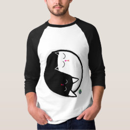 Yin & Yang Kattungar T Shirt