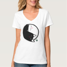 Yin & Yang Kattungar T Shirt