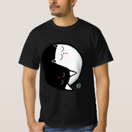 Yin & Yang Kattungar T Shirt