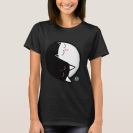 Yin & Yang Kattungar T Shirt