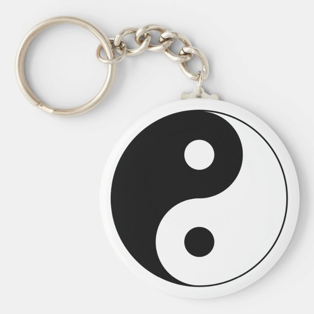 Yin Yang Keychain Nyckelring (Framsidan)