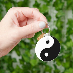 Yin Yang Keychain Nyckelring
