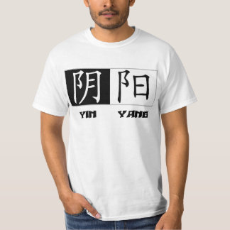 Yin Yang kinesisk symbolT-tröja T-shirt