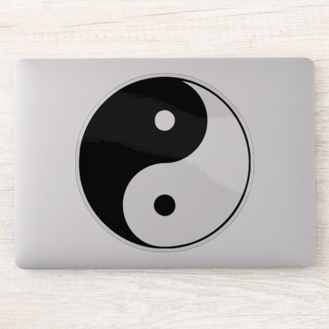 Yin Yang Klistermärken (Dator)