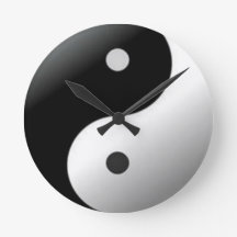 Yin Yang klocka