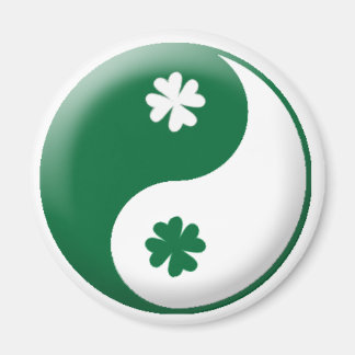 Yin ・ Yang Klöver Magnet