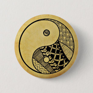 Yin yang knapp