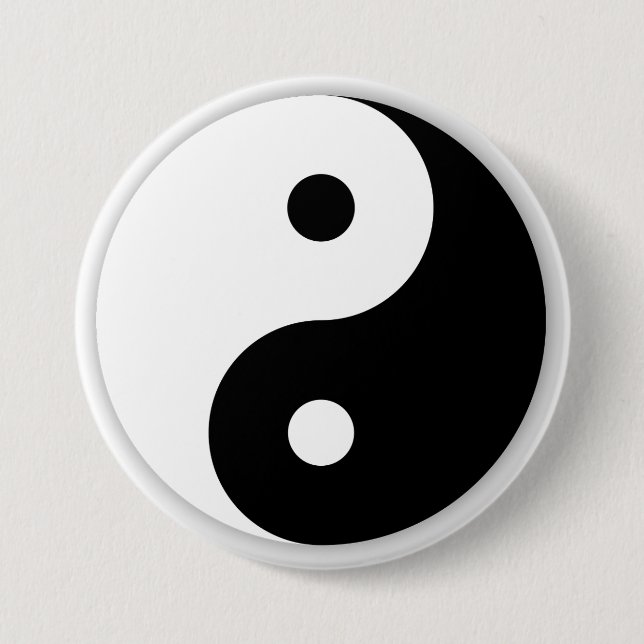 Yin Yang-knapp Knapp (Framsida)