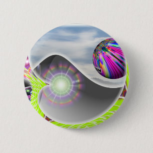 Yin Yang knäppas Knapp