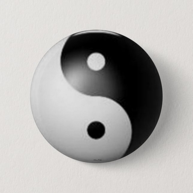 Yin & Yang knäppas Knapp (Framsida)