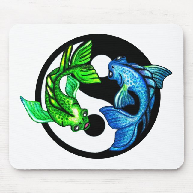 Yin-Yang Koi-design Musmatta (Framsidan)