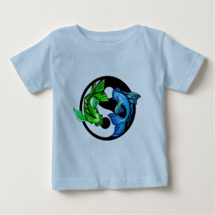 Yin-Yang Koi Design Tröja