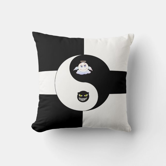 Yin yang kudde (Framsida)