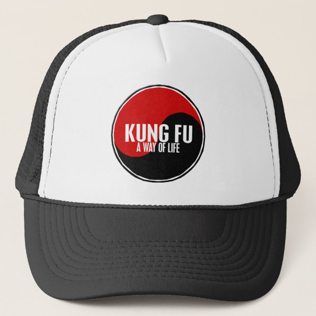 Yin Yang kung fu 1 Truckerkeps (Framsida)