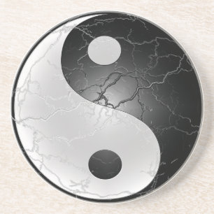 Yin Yang kustfartyg Underlägg Sandsten