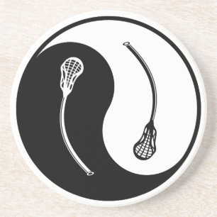 Yin Yang Lacrosse Underlägg Sandsten