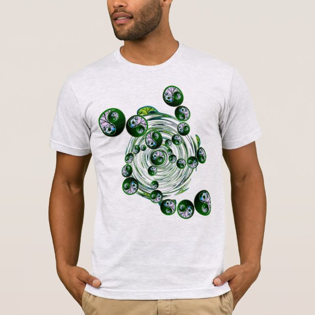 Yin Yang Life Tripper Shirt T Shirt (Framsida)