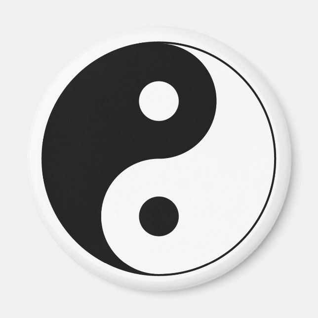 Yin Yang Magnet (Framsidan)