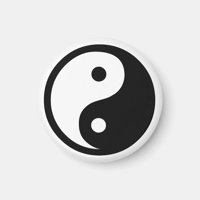 Yin Yang Magnets Magnet (Framsidan)