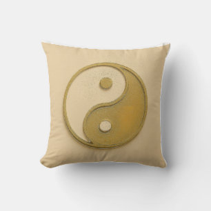 Yin Yang Mandala Pillow - Balance & Harmony Kudde