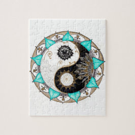 Yin Yang Mandala Pussel