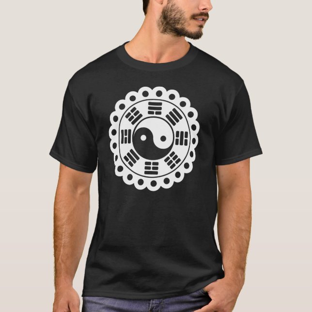 Yin Yang Mandala T-shirt (Framsida)